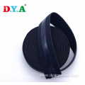 Black Soft Nylon Silicone Elastic For Cycling Garment